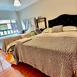 Habitacion Doble Para 4 Personas Cerca Del Aropuerto