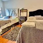Habitacion Doble Para 4 Personas Cerca Del Aropuerto