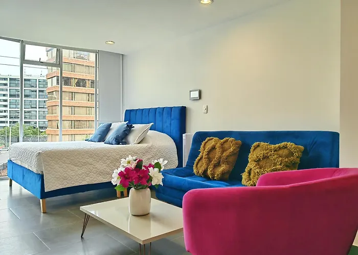 Aparta Estudio Tipo Loft Usaquen / Cozy Loft In Bogota