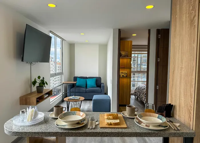 Apartasuite Con La Mejor Vista En Centro Internacional Bogota