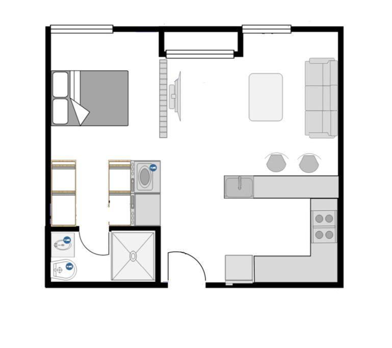 Apartamento Modern In New Building. Bogotá