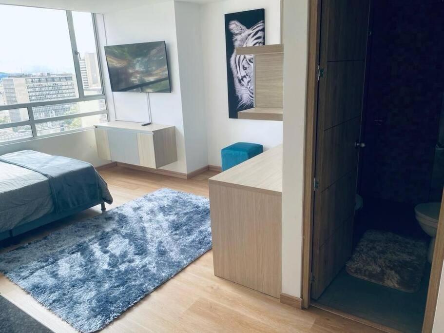 Refugio En Las Alturas,cerca A Zona Gubernamental En Centro De Apartamento Bogotá
