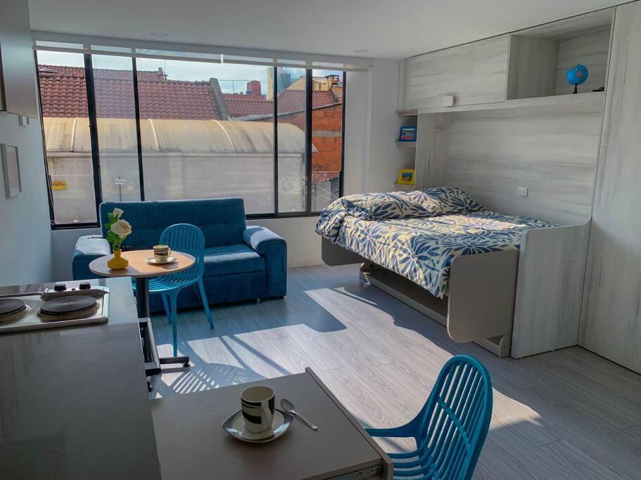 Apartamento Aptotiv211 - Increible Aparta Estudio Tipo Loft - Chapinero - Wifi - Tv