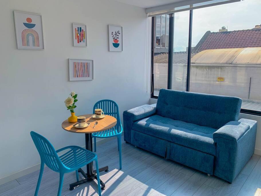 Apartamento Aptotiv211 - Increible Aparta Estudio Tipo Loft - Chapinero - Wifi - Tv *