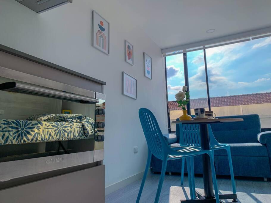 Apartamento Aptotiv211 - Increible Aparta Estudio Tipo Loft - Chapinero - Wifi - Tv *