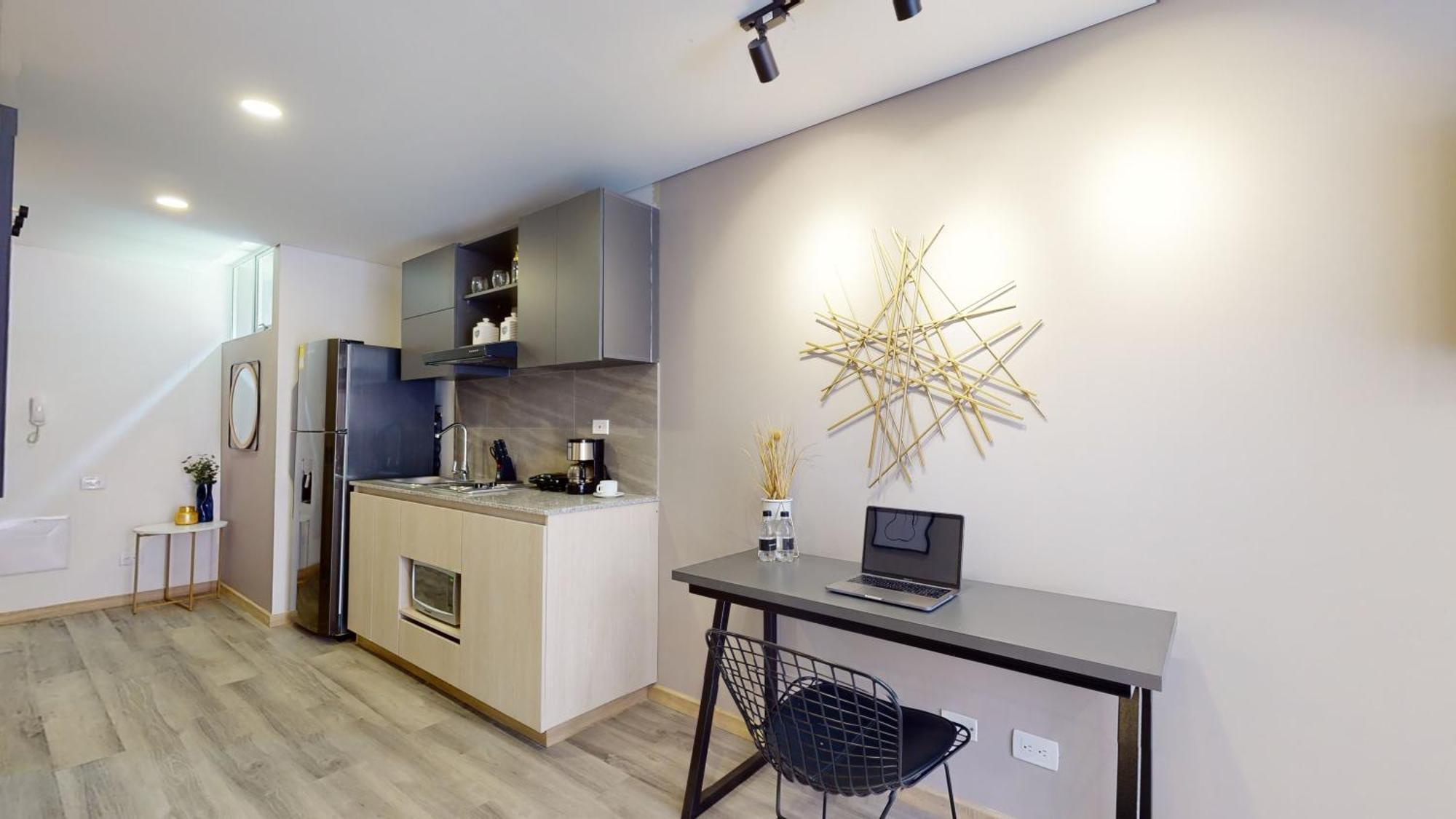 Exclusivos Aptos Amoblados En El Edificio Cabrera 85-12 Apartamento *