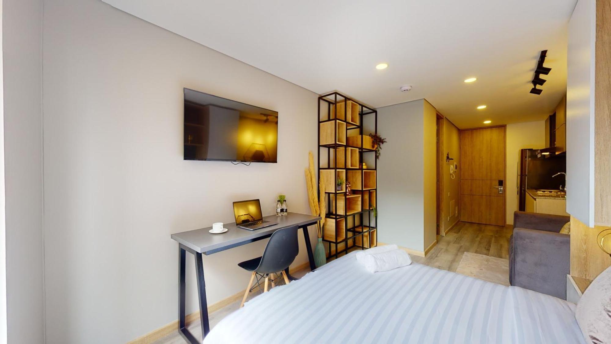 Apartamento Exclusivos Aptos Amoblados En El Edificio Cabrera 85-12