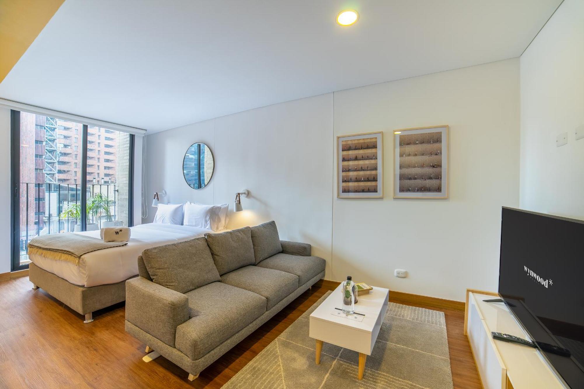 Bright 1br In Centro Internacional Apartamento