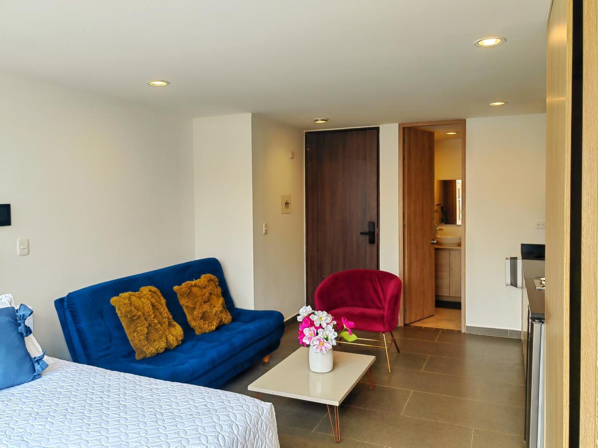 Apartamento Aparta Estudio Tipo Loft Usaquen / Cozy Loft In Bogotá