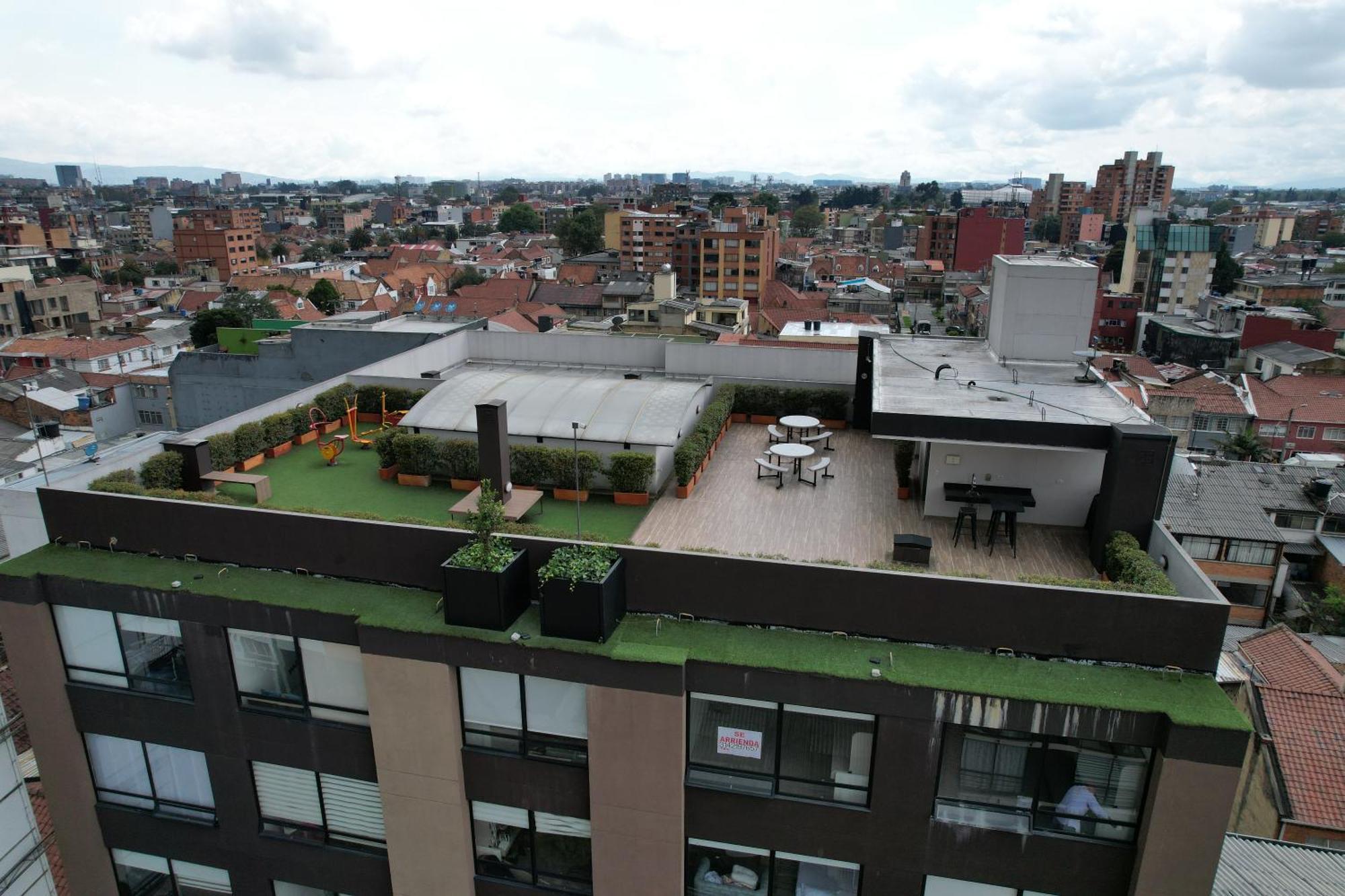 Aptotiv211 - Increible Aparta Estudio Tipo Loft - Chapinero - Wifi - Tv