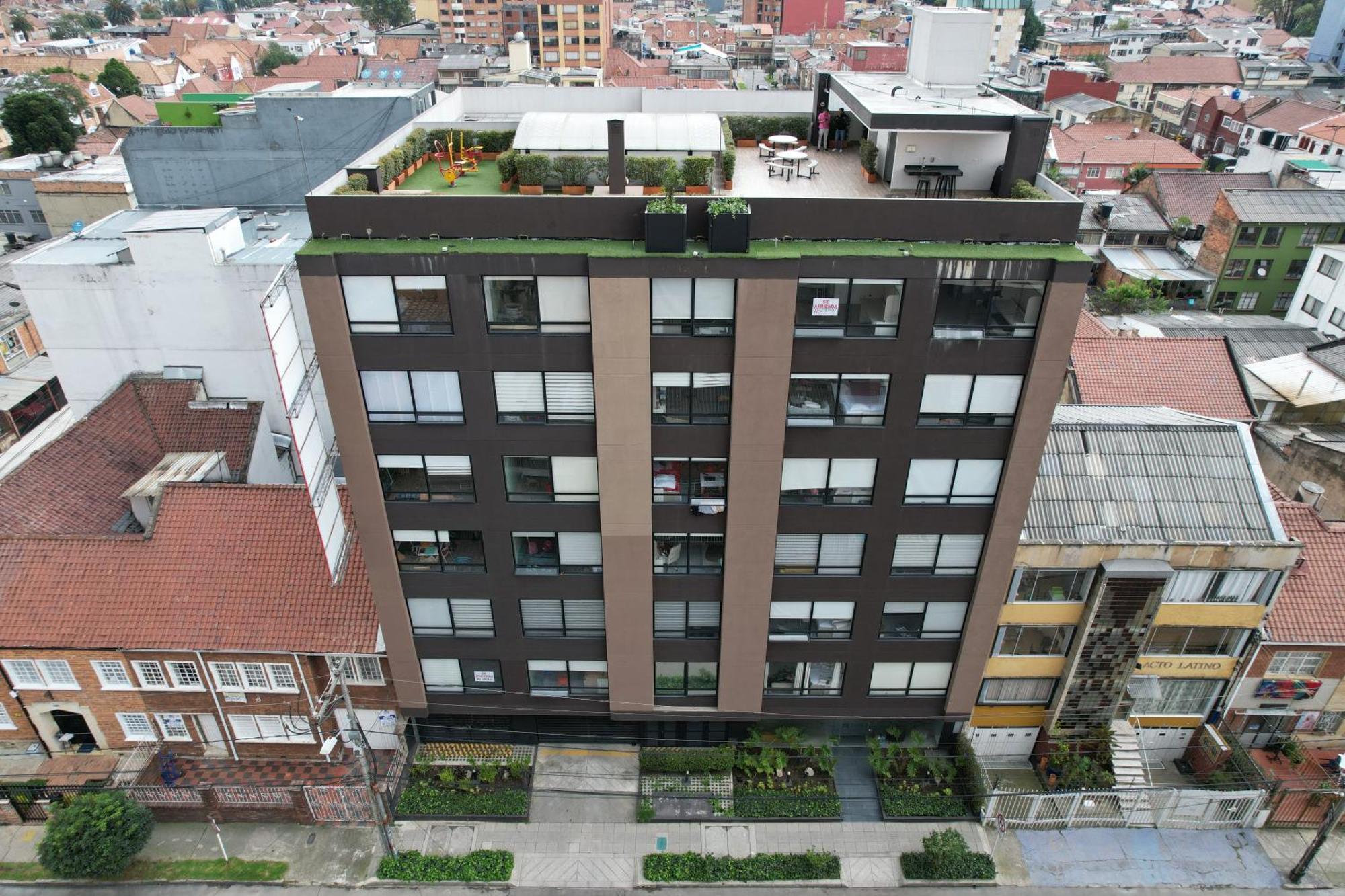 Aptotiv211 - Increible Aparta Estudio Tipo Loft - Chapinero - Wifi - Tv Apartamento