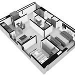 Apartamento Moderno En El Centro Con Vista A La Ciudad