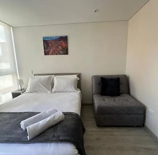Nuevo Y Acogedor Apartaestudio En Corferias