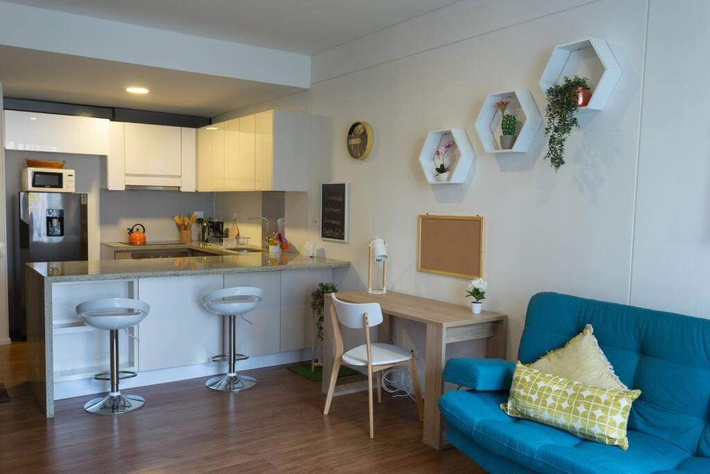 Apartamento Acogedor Loft En Centro Internacional De Bogotá