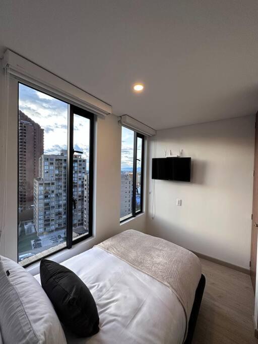 Apartamento Moderno En El Centro Con Vista A La Ciudad Apartamento Bogotá