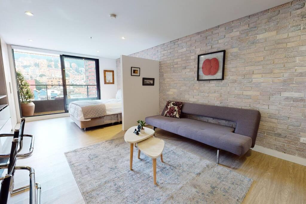 909 Precioso Loft Con Excelente Vista * Bogotá