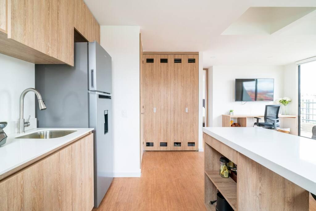 Loft Bella Suiza 127 - Modern 1 Bedroom With Terrace Apartamento Bogotá