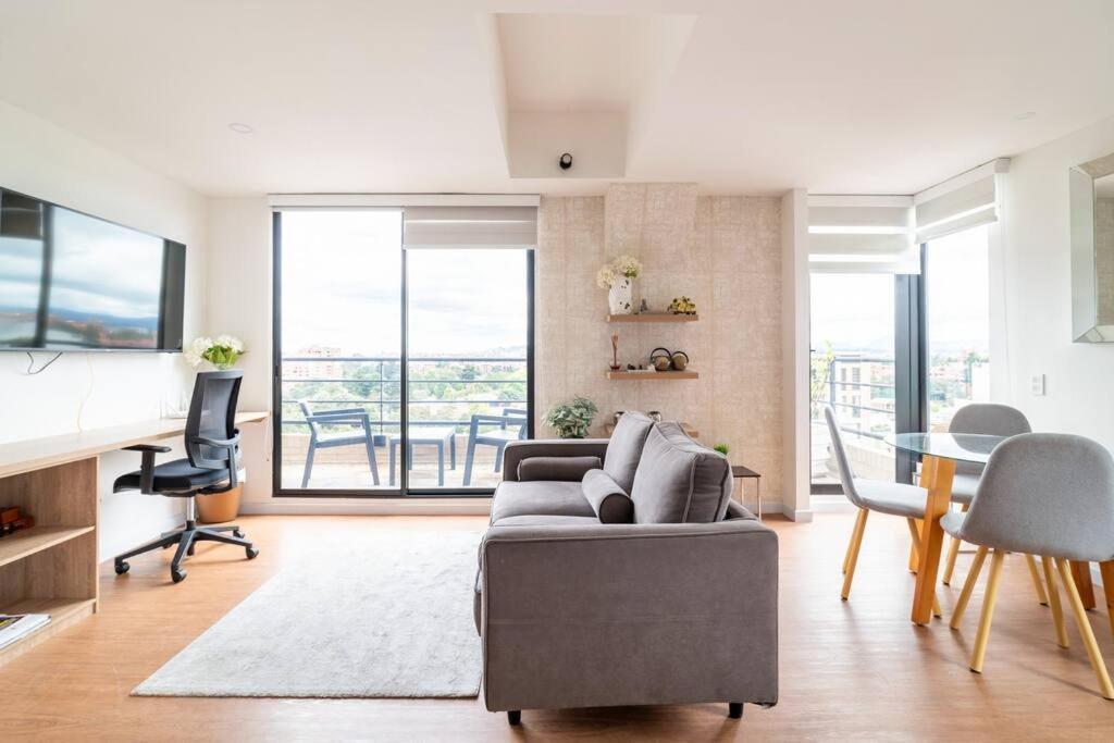 Apartamento Loft Bella Suiza 127 - Modern 1 Bedroom With Terrace Bogotá