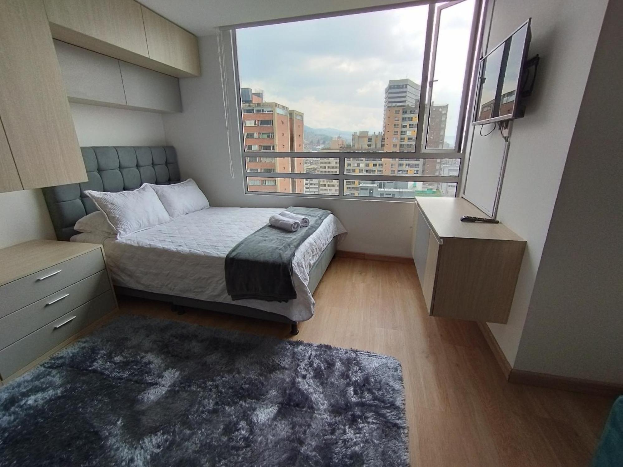 Apartamento Elegante Refugio En Las Alturas Bogotá