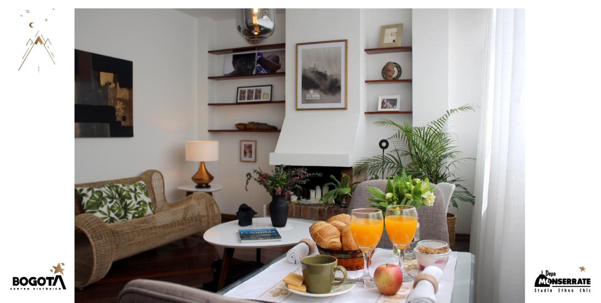 Depa Monserrate - Charming Historic Nest With Breathtaking Mountain Views - Bogotá