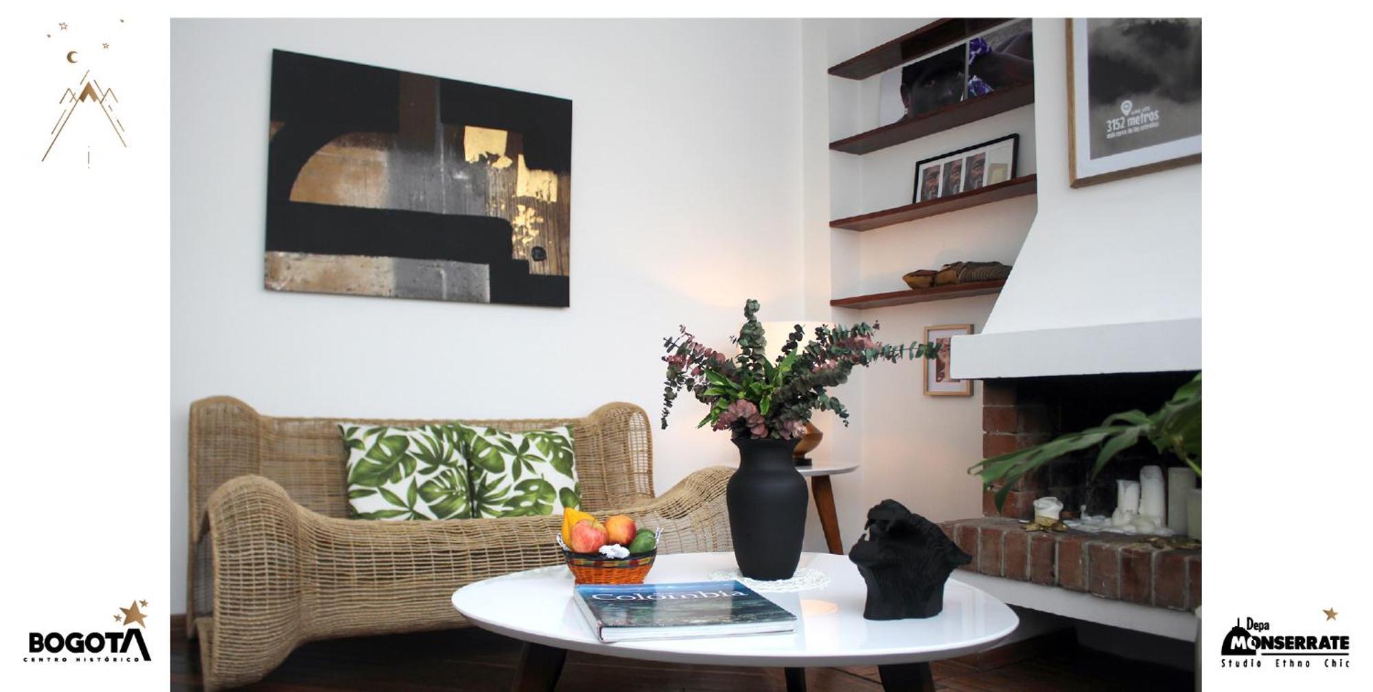 Apartamento Depa Monserrate - Charming Historic Nest With Breathtaking Mountain Views -