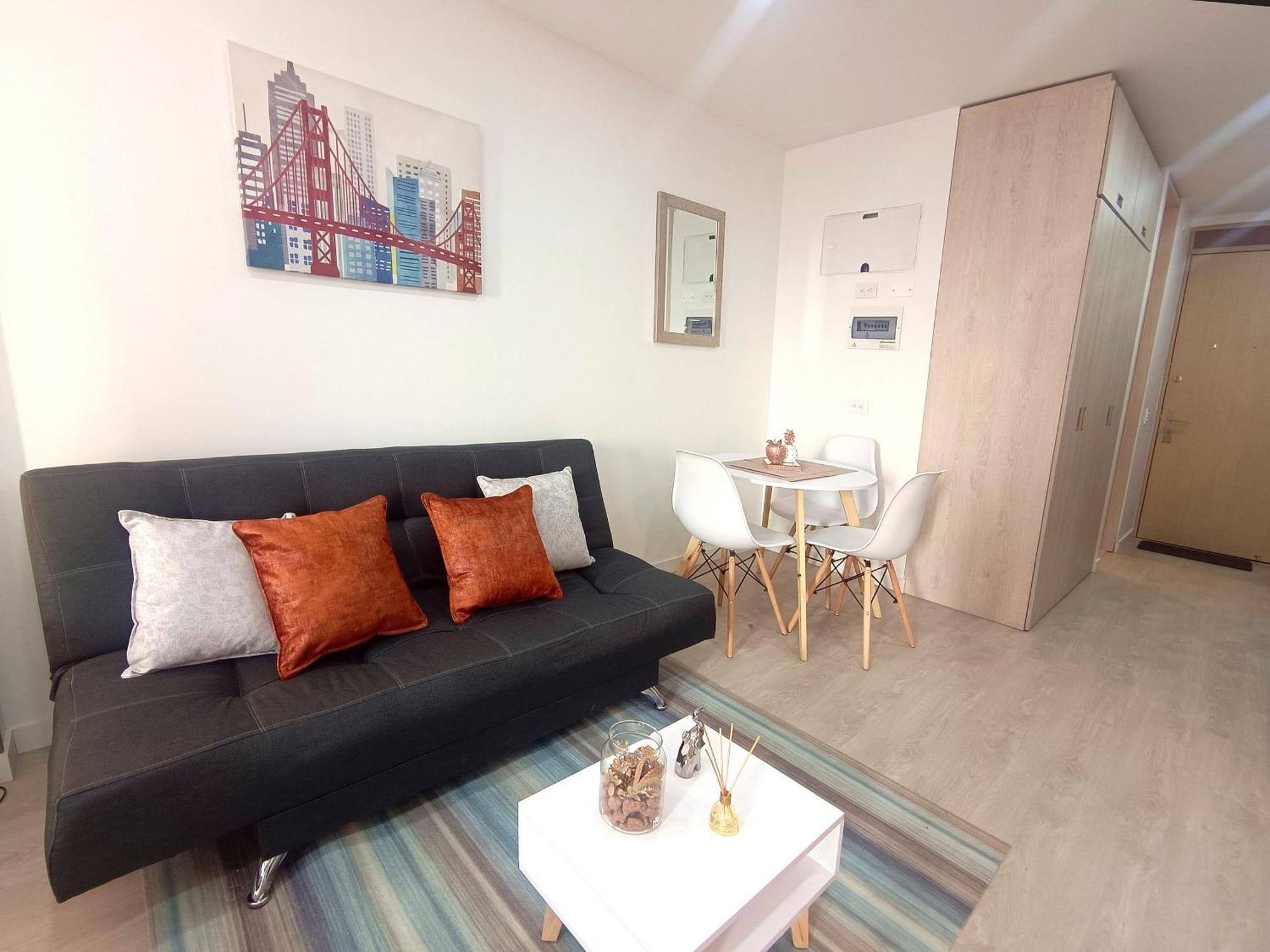 Apartamento Acogedor Loft Con Tecnologia Alexa, Vista Usaquen
