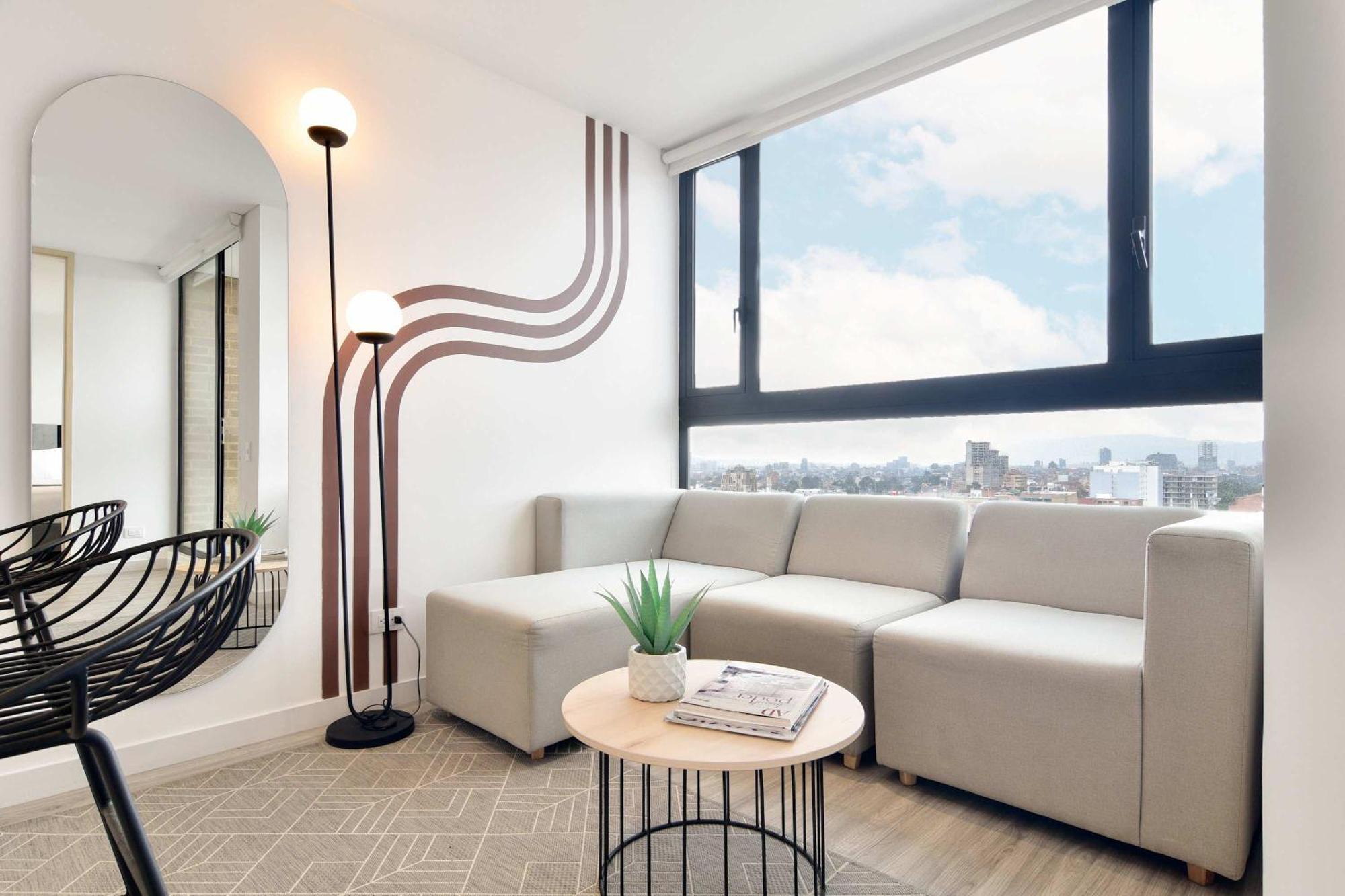 Classy 1br With Amazing View In Chapinero
