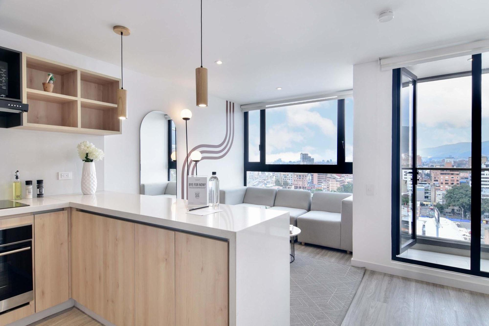 Classy 1br With Amazing View In Chapinero