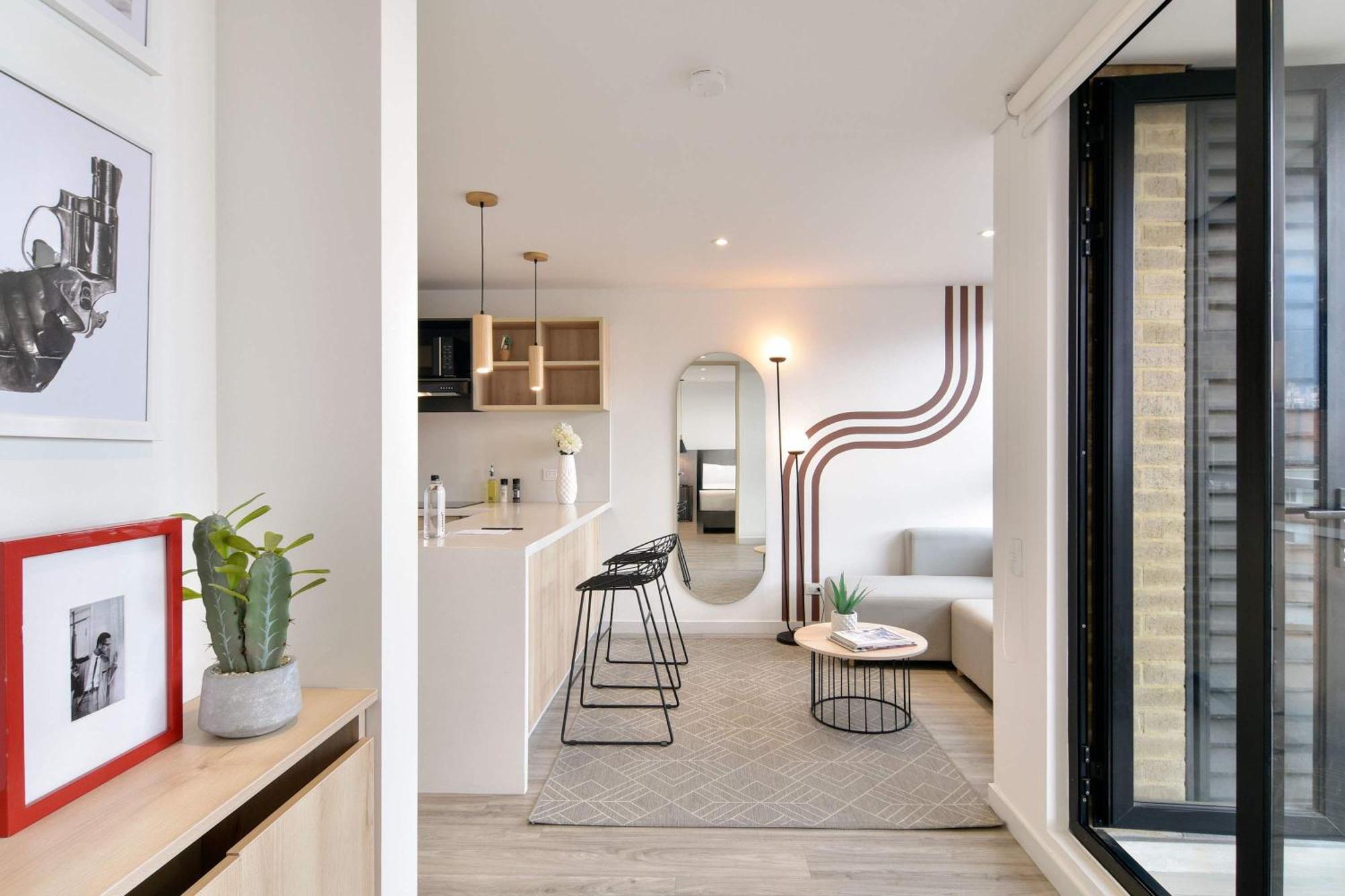 Classy 1br With Amazing View In Chapinero