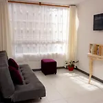 Encantador Apartamento De 2 Habitaciones, Cerca Centro Bogota,