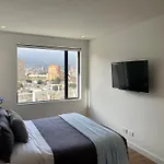 Spaceful Apartment Near Corferias Mountain View 3 Hab- 804A