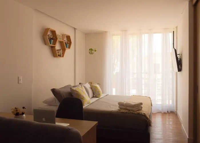 Moderno Loft con balcón en el centro histórico junto al Externado