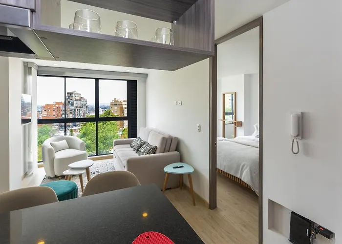 Condo De Lujo Chapinero Alto Con Vista A La Ciudad