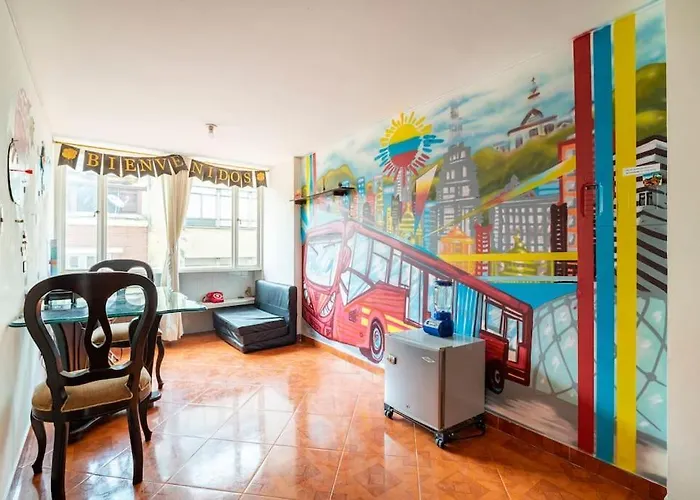 Cozy Studio In The Downtown Of Bogota