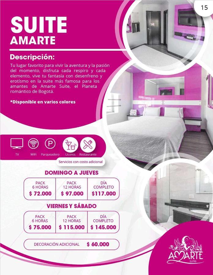 Hotel del amor Amarte Bogotá
