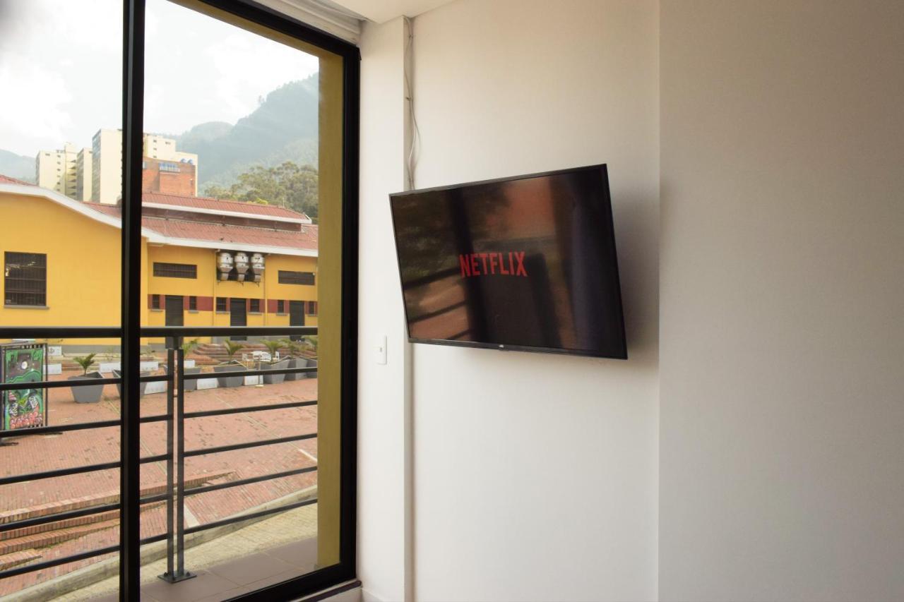 Apartamento Moderno Loft Con Balcón En El Centro Histórico Junto Al Externado *
