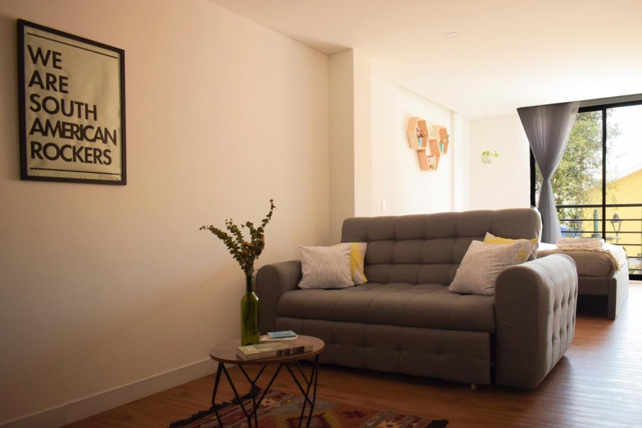 Moderno Loft Con Balcón En El Centro Histórico Junto Al Externado *