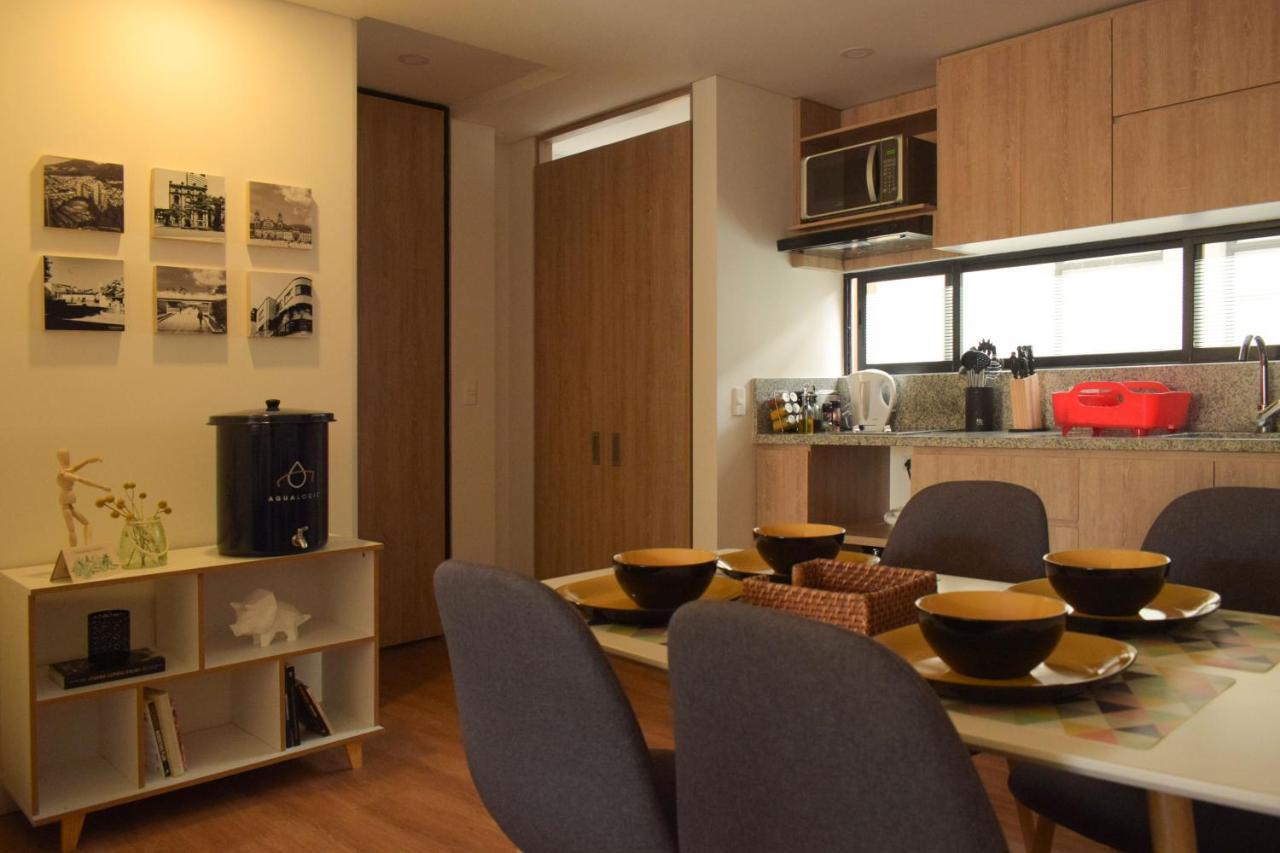 Apartamento Moderno Loft Con Balcón En El Centro Histórico Junto Al Externado