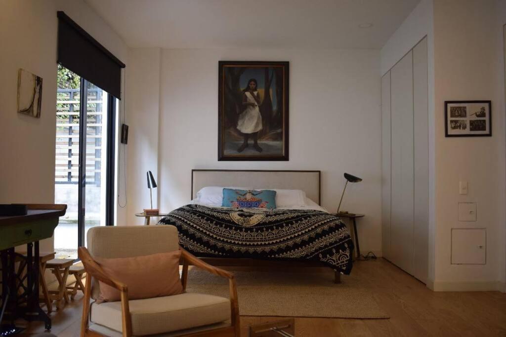 Apartamento Hermoso Apartaestudio Con Terraza, Cocina Y Baño