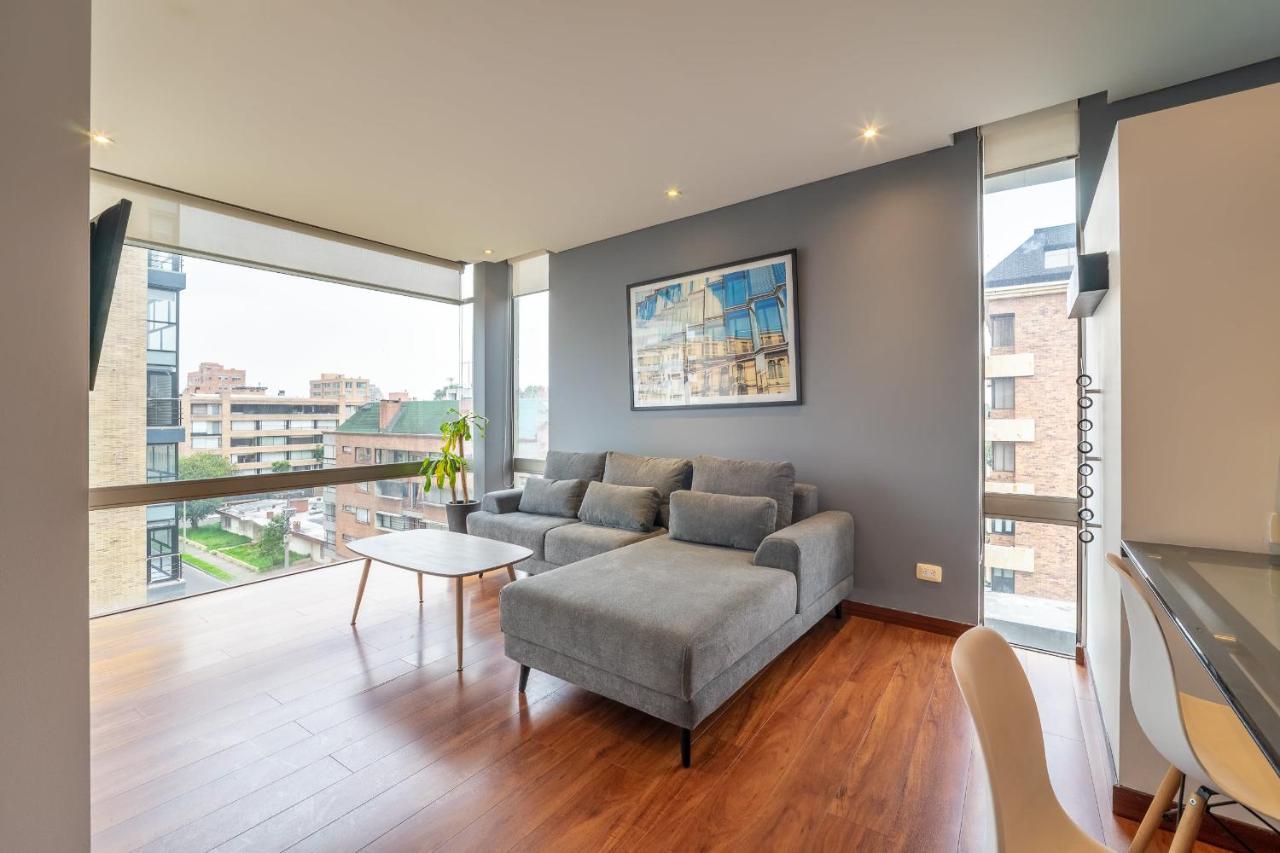Apartamento Elegant 1br In Chico Bogotá