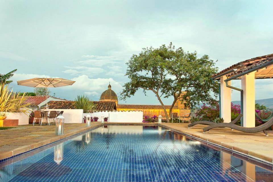 Casa Azul Barichara Сasa de vacaciones Bogotá