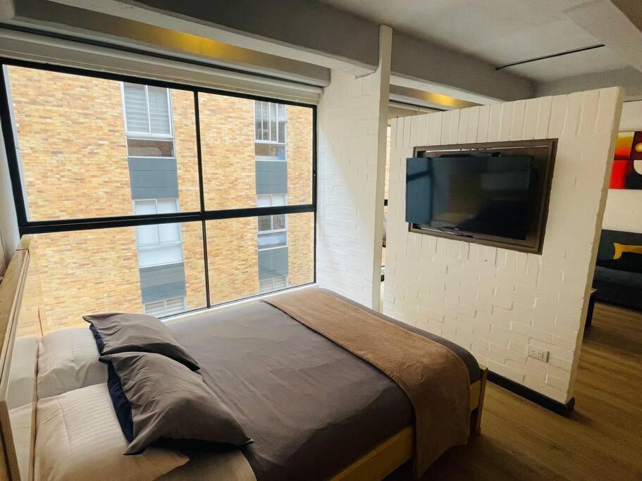 Apartamento Aptopor606 - Encantador Tipo Loft - Chapinero - Wifi - Tv Bogotá