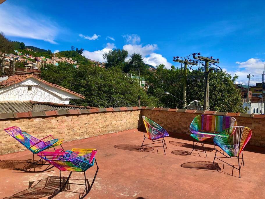 Casa En La Candelaria Con Gran Terraza Privada Сasa de vacaciones Bogotá