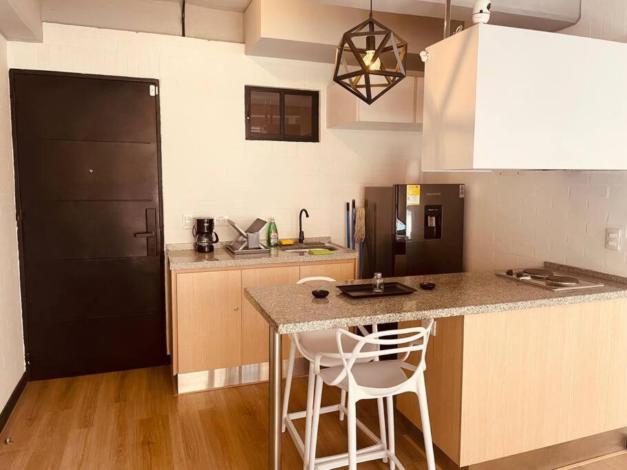 Apartamento Aptopor606 - Encantador Tipo Loft - Chapinero - Wifi - Tv *