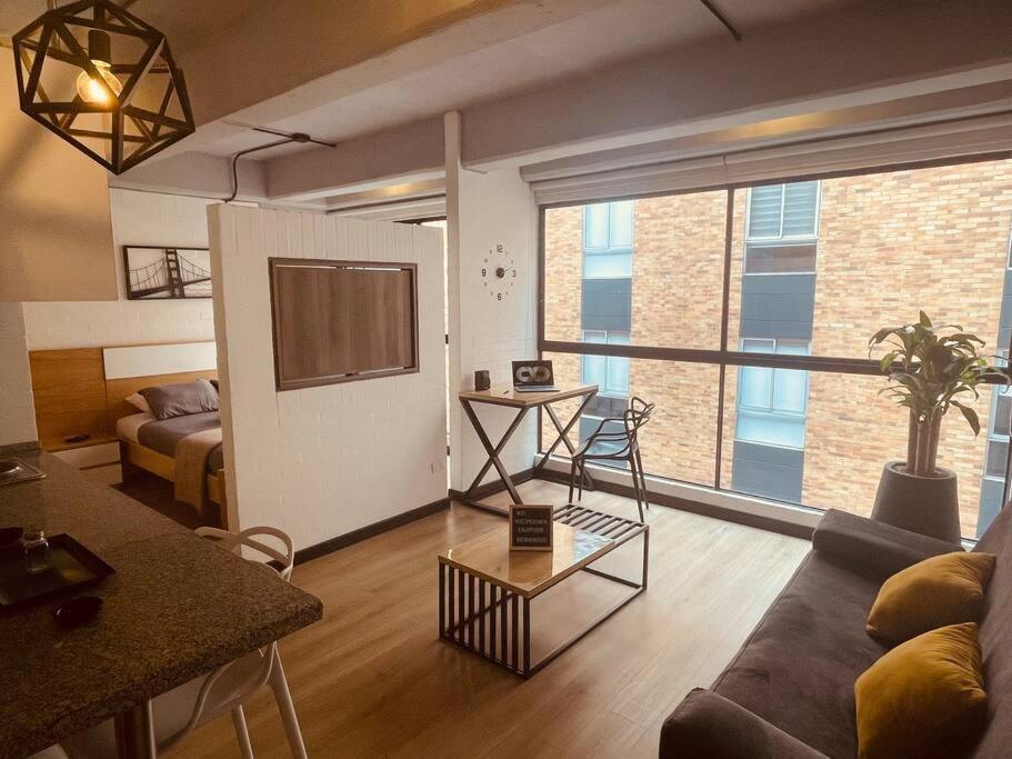 Aptopor606 - Encantador Tipo Loft - Chapinero - Wifi - Tv Apartamento *