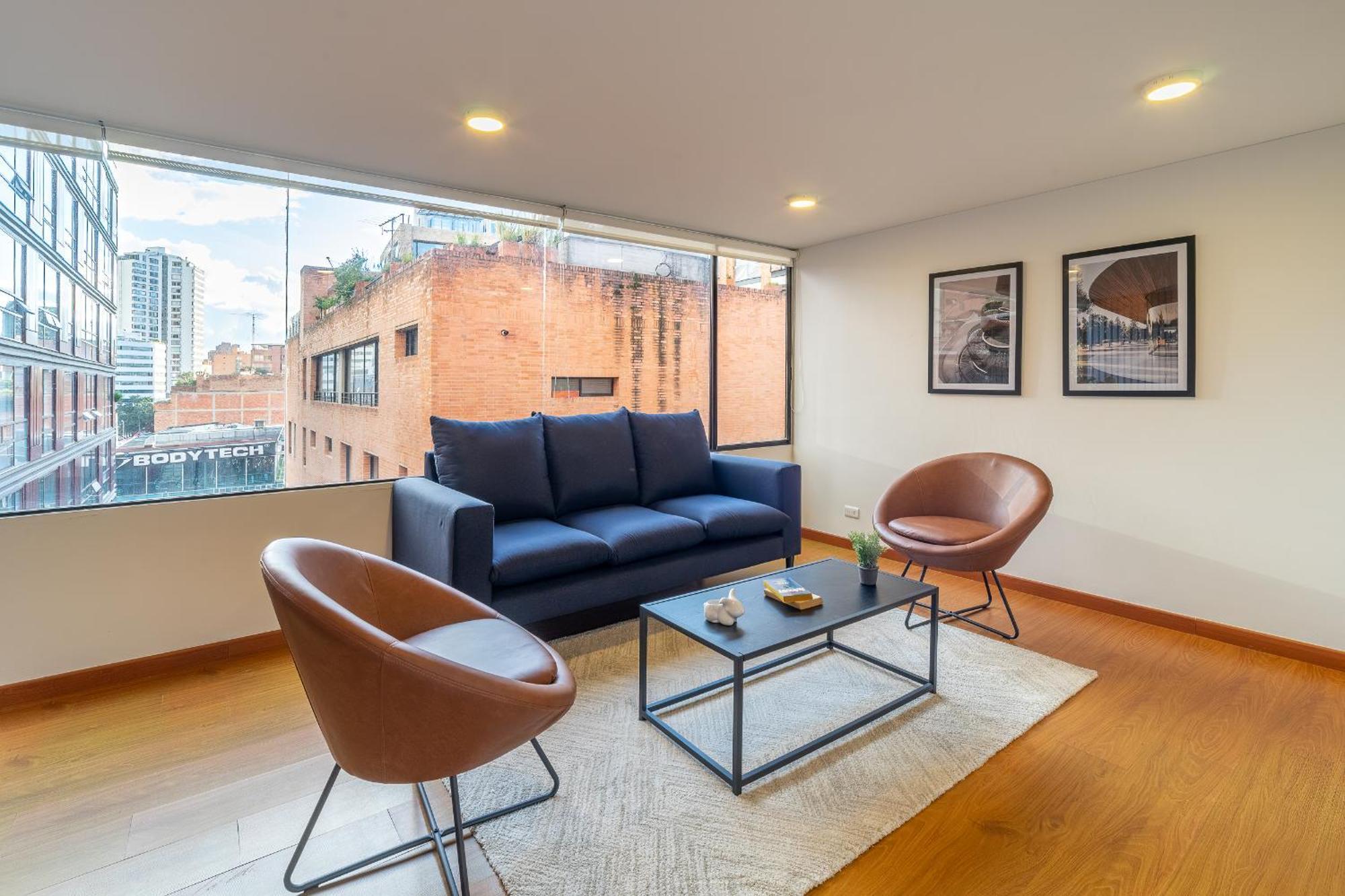 Penthouse Chicala Colombian Experience In Parque Virrey Bogotá
