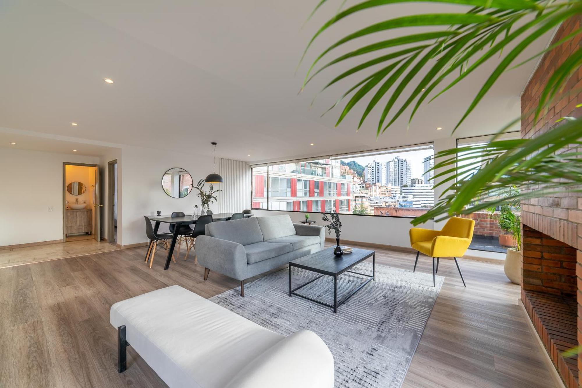 Apartamento Penthouse Chicala Colombian Experience In Parque Virrey Bogotá