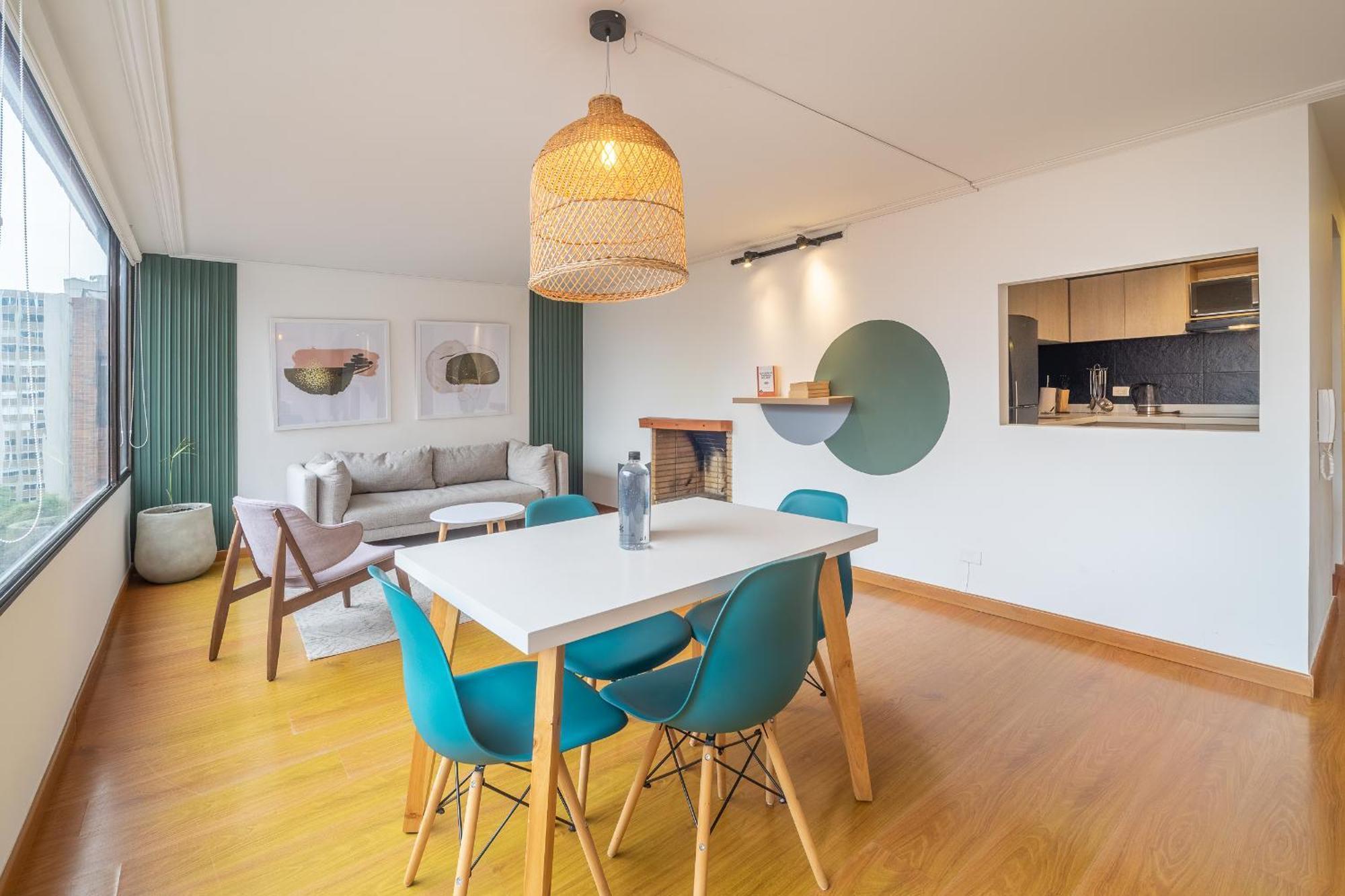 Penthouse Chicala Colombian Experience In Parque Virrey *