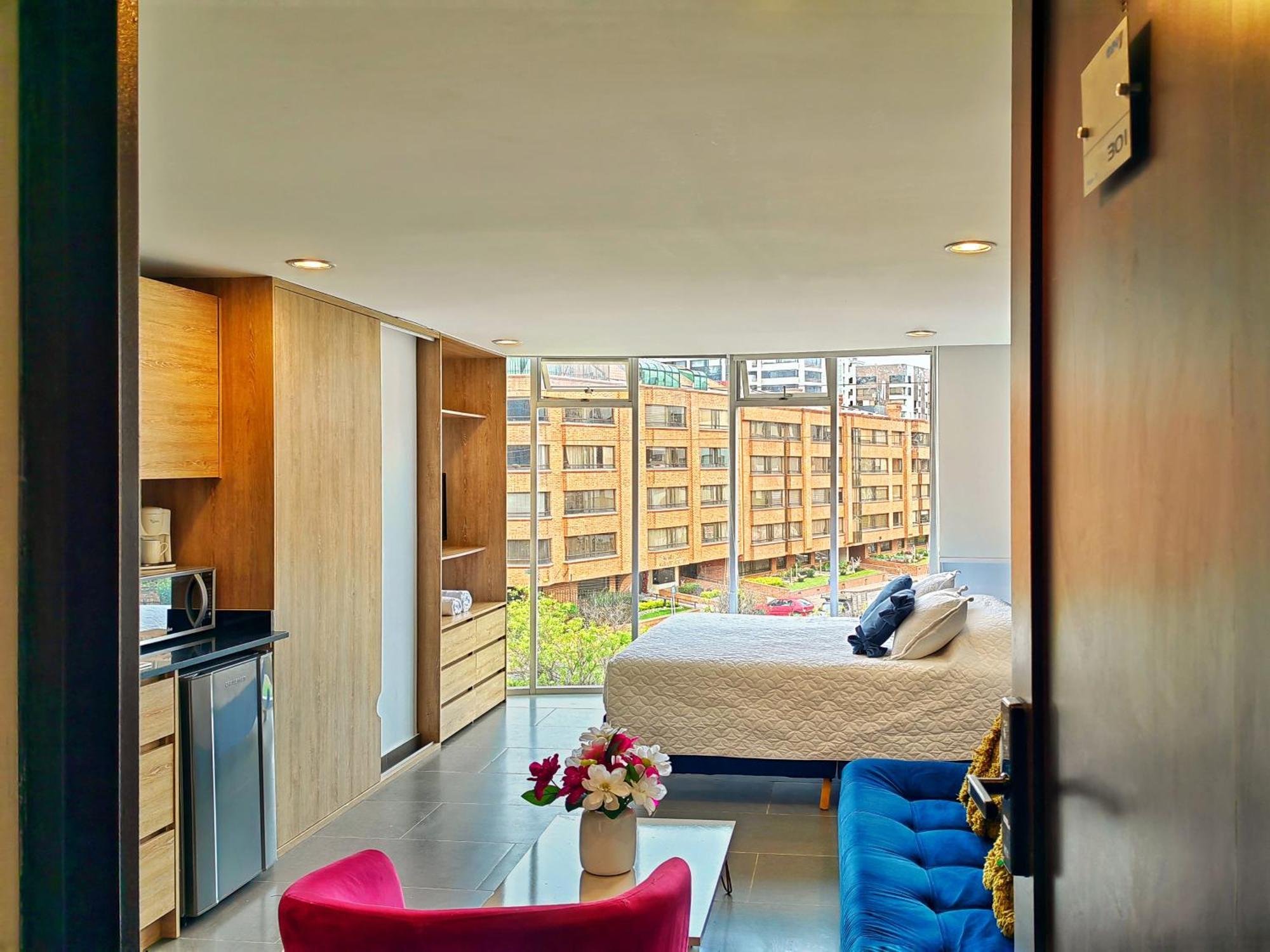 Aparta Estudio Tipo Loft Usaquen / Cozy Loft In * Bogotá