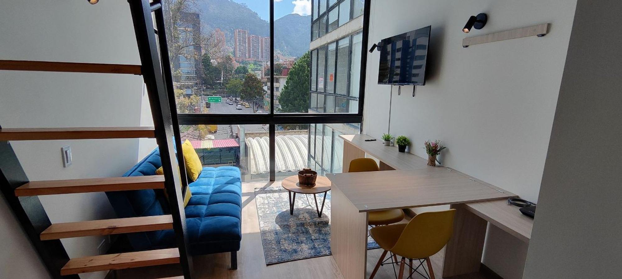 Apartamento Loft Con Vista A La Montana Bogotá